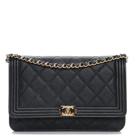 chanel cavier woc|chanel boy woc price.